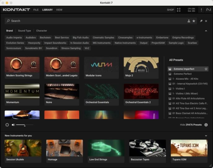 康泰克7.7 Native Instruments Kontakt 7 v7.7.0 WIN&MAC&便携版&R2R版-YU158-音频制作系统办公资源