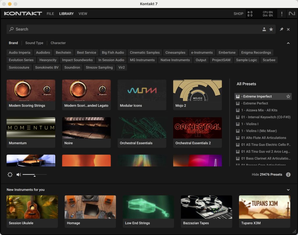 康泰克7.7 Native Instruments Kontakt 7 v7.7.0 WIN&MAC&便携版&R2R版-YU158-音频制作系统办公资源