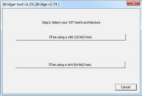 JBridge(VST桥接工具) V1.7.4-YU158-音频制作系统办公资源