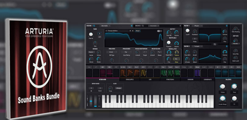 Arturia声音包 Arturia Sound Banks Bundle 2023.7 WIN-YU158-音频制作系统办公资源