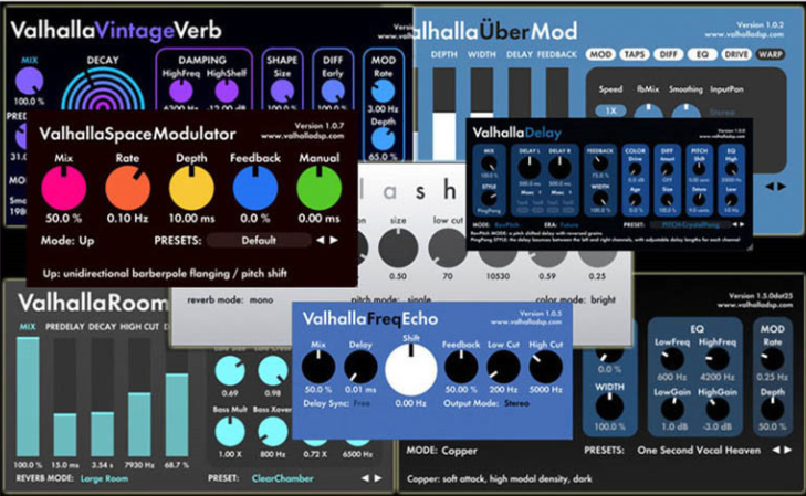 超级混响合集 ValhallaDSP bundle 2023.12 MACOS 支持intel & M系列-YU158-音频制作系统办公资源