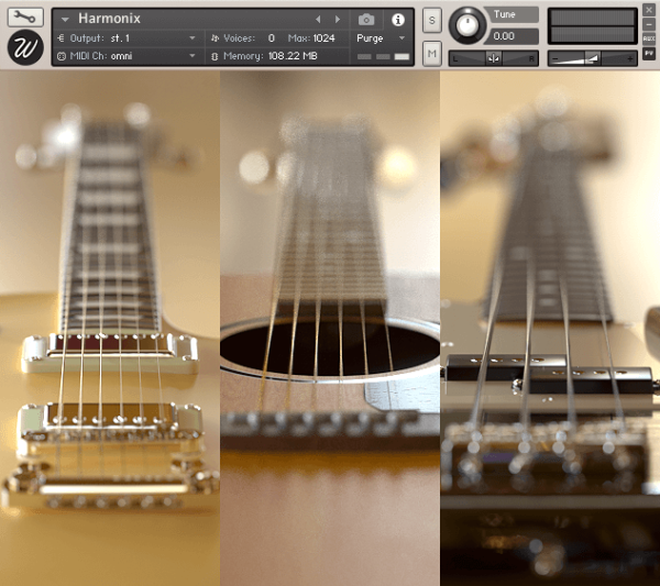 铺底吉他音源 Wavesfactory Harmonix KONTAKT-YU158-音频制作系统办公资源