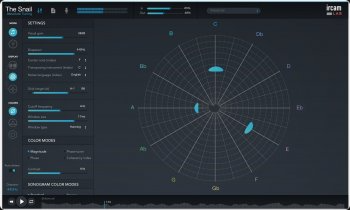 高精度音频频谱分析软件 Ircam Lab The Snail v1.4.1 WiN R2R-YU158-音频制作系统办公资源
