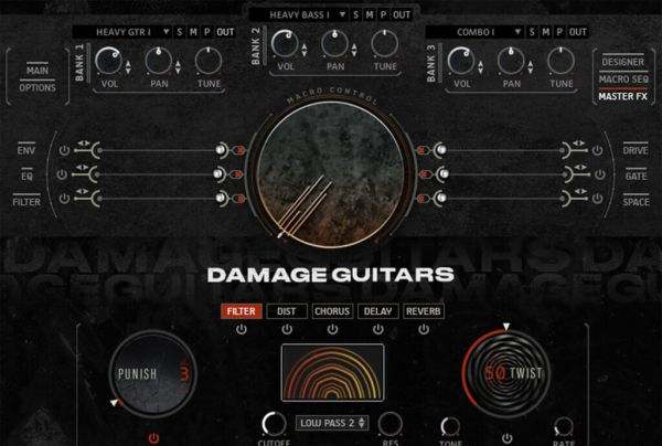 史诗级吉他乐句音色库 Heavyocity Damage Guitars KONTAKT-YU158-音频制作系统办公资源