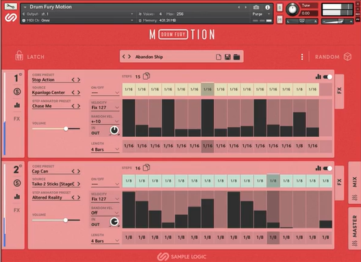 影视动画打击乐音源 Sample Logic Drum Fury Motion KONTAKT-YU158-音频制作系统办公资源