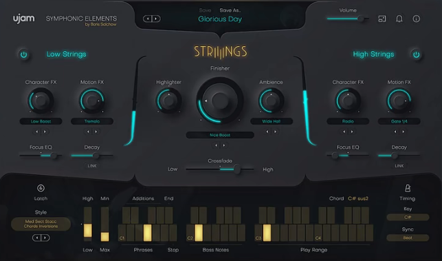 弦乐合奏音源插件 UJAM STRIIIINGS v1.2.0 WIN-YU158-音频制作系统办公资源