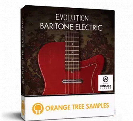 次中音电吉他音色库！Orange Tree Samples Evolution Baritone Electric KONTAKT-YU158-音频制作系统办公资源