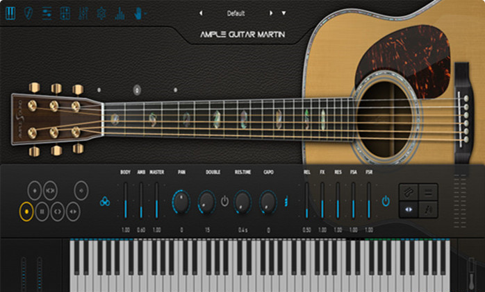 马丁原声吉他 Ample Sound Ample Guitar M v3.7 WiN/MAC（含音色库）-YU158-音频制作系统办公资源