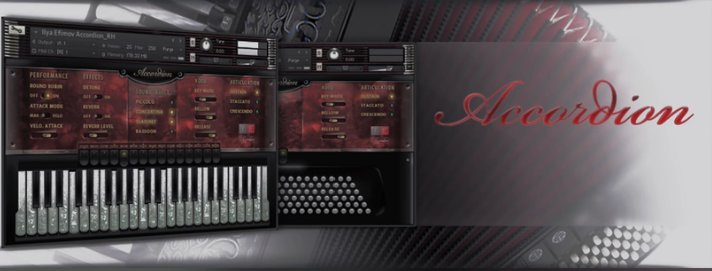 手风琴音色库 Ilya Efimov Accordion Kontakt-YU158-音频制作系统办公资源