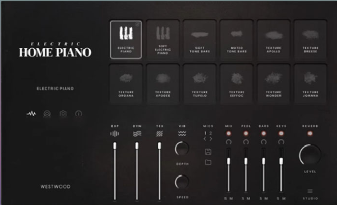 复古电钢琴音源音色库 Electric Home Piano Kontakt-YU158-音频制作系统办公资源
