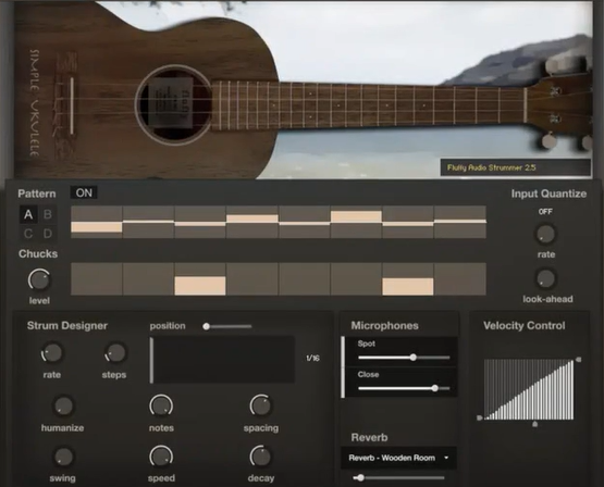 尤克里里音色库 Fluffy Audio Simple Ukulele Kontakt-YU158-音频制作系统办公资源