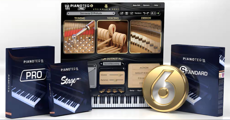 物理建模钢琴音色库 Modartt Pianoteq Pro v6.7.0 WIN-YU158-音频制作系统办公资源