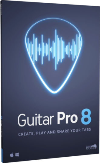 吉他打谱软件 Guitar Pro v8.0.2 Build 14 WIN-YU158-音频制作系统办公资源