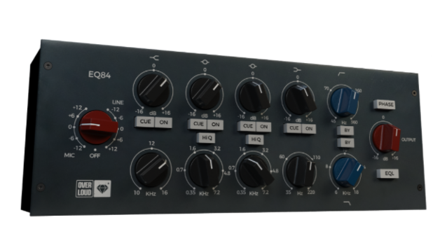 英式均衡器 Overloud Gem EQ84 v1.3.5 WIN/MAC-YU158-音频制作系统办公资源