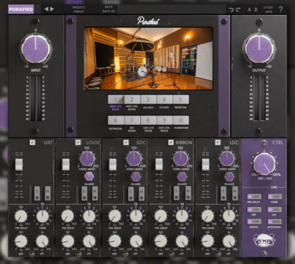 熊猫混响 Purafied Panda Rooms v1.0.0 WiN/MAC-YU158-音频制作系统办公资源