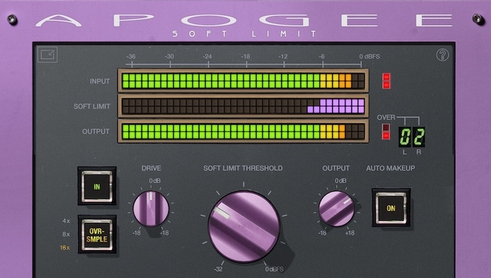 Apogee仿真限制效果器 Apogee Soft Limit 1.0 14 WIN/MAC-YU158-音频制作系统办公资源
