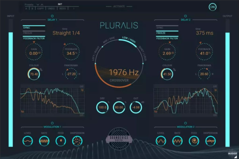 专业延迟效果器 Soundevice Digital Pluralis v1.2 WIN-YU158-音频制作系统办公资源