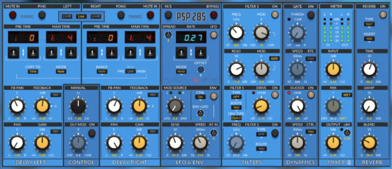 半模块化超级延迟插件 PSPaudioware PSP 285 v1.0.0 WIN-YU158-音频制作系统办公资源
