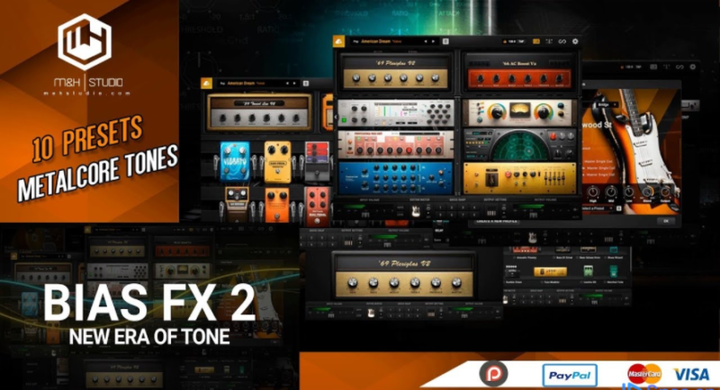 专业吉他效果器 Positive Grid BIAS FX Desktop v2.6.0 Elite WIN-YU158-音频制作系统办公资源