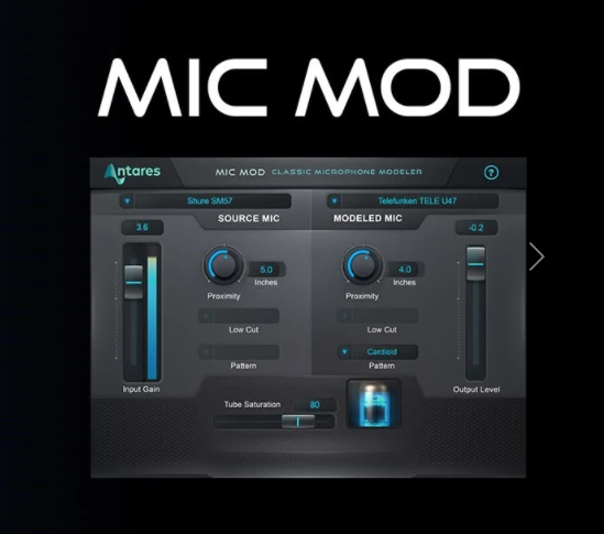 建模麦克风插件 Antares Mic Mod v4.3.0 WIN-YU158-音频制作系统办公资源