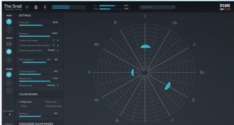 高精度频谱分析仪 Ircam Lab The Snail v1.4.1 WIN-YU158-音频制作系统办公资源