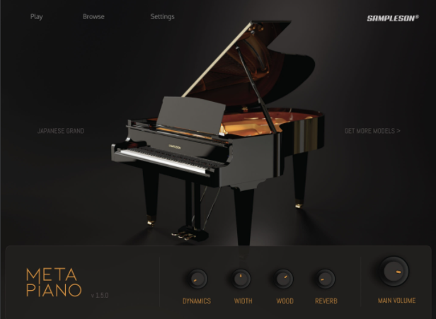 建模钢琴新秀 Sampleson MetaPiano v1.5.0 WIN-YU158-音频制作系统办公资源