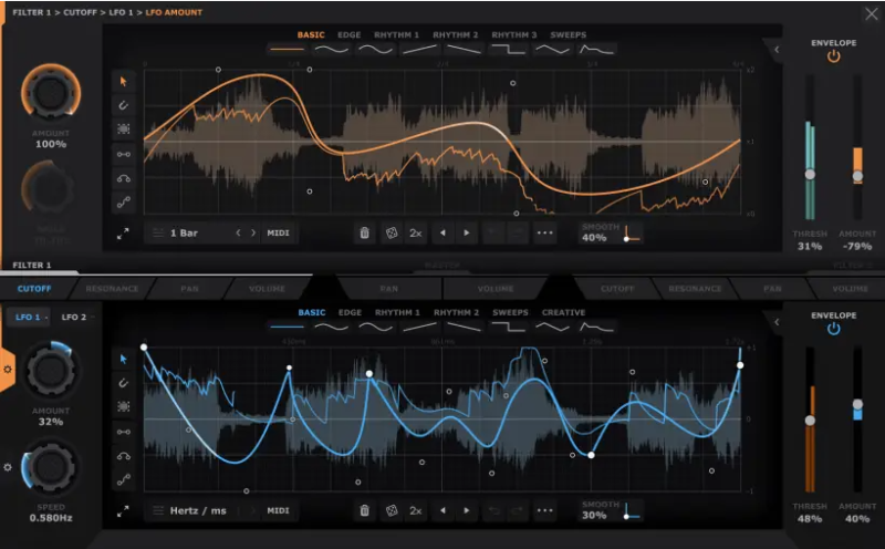 双谐振滤波器过载效果器 Cableguys FilterShaper XL v1.0.1 WIN-YU158-音频制作系统办公资源