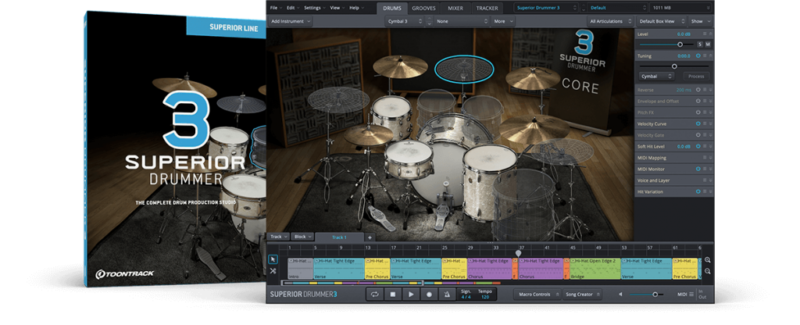 超级鼓手升级 Toontrack Superior Drummer v3.3.6 WIN/MAC-YU158-音频制作系统办公资源