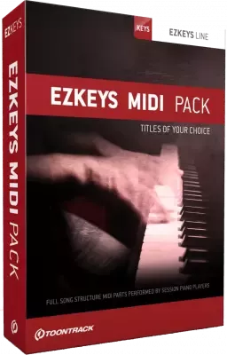 EZkeys MIDI完整版 Toontrack EZkeys MIDI Pack v2023.02.24-YU158-音频制作系统办公资源