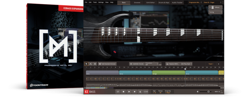 金属贝斯音色库 Toontrack Progressive Metal EBX v1.0.1(SOUNDBANK)-YU158-音频制作系统办公资源