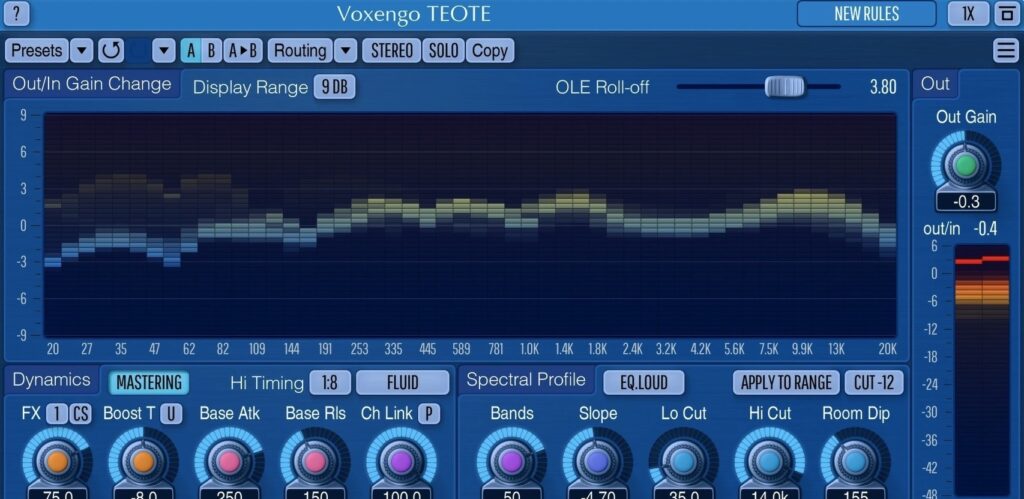 母带均衡效果器 Voxengo TEOTE v1.12 WiN-YU158-音频制作系统办公资源