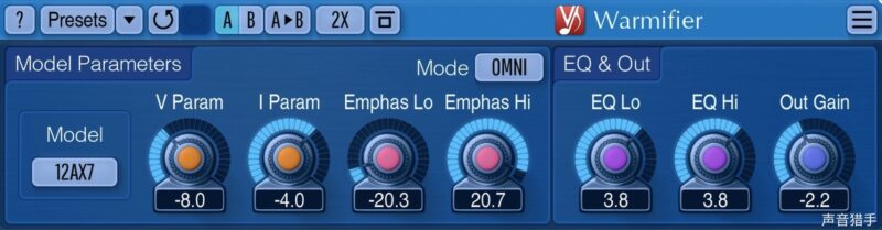 电子管声音暖化效果器 Voxengo Warmifier Tube Enhancer v2.7 WiN-YU158-音频制作系统办公资源