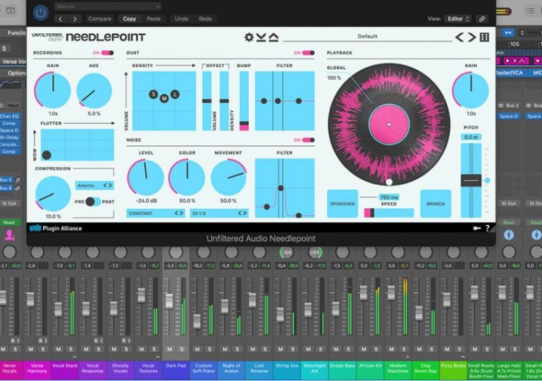黑胶仿真插件 Plugin Alliance Unfiltered Audio – Needlepoint v1.0 macOS-YU158-音频制作系统办公资源