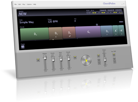 智能乐队和弦工具 ChordPulse v2.6 WIN-YU158-音频制作系统办公资源