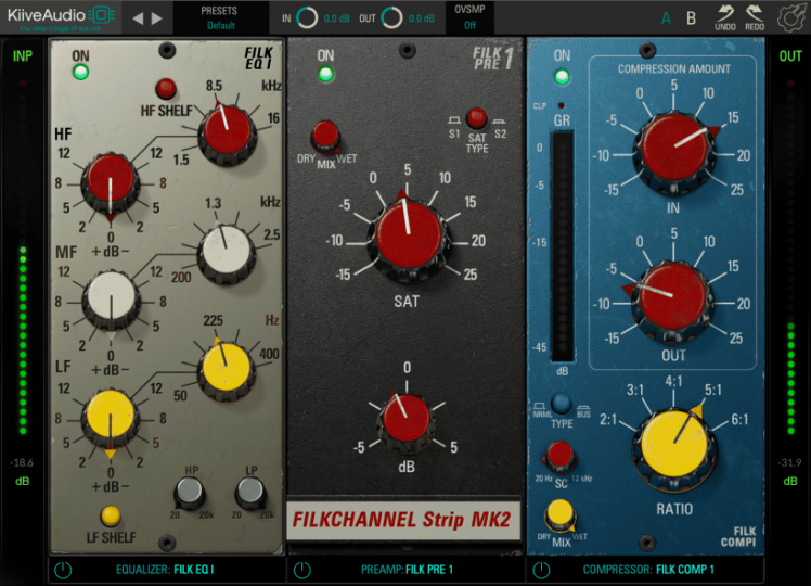 70年代硬件通道条模拟效果器 Kiive Audio Filkchannel Strip MK2 v1.0.0 WIN/MAC-YU158-音频制作系统办公资源