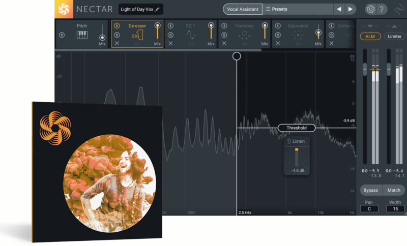 智能人声混音效果器 iZotope Nectar Plus v3.8.0 WIN/MAC-YU158-音频制作系统办公资源