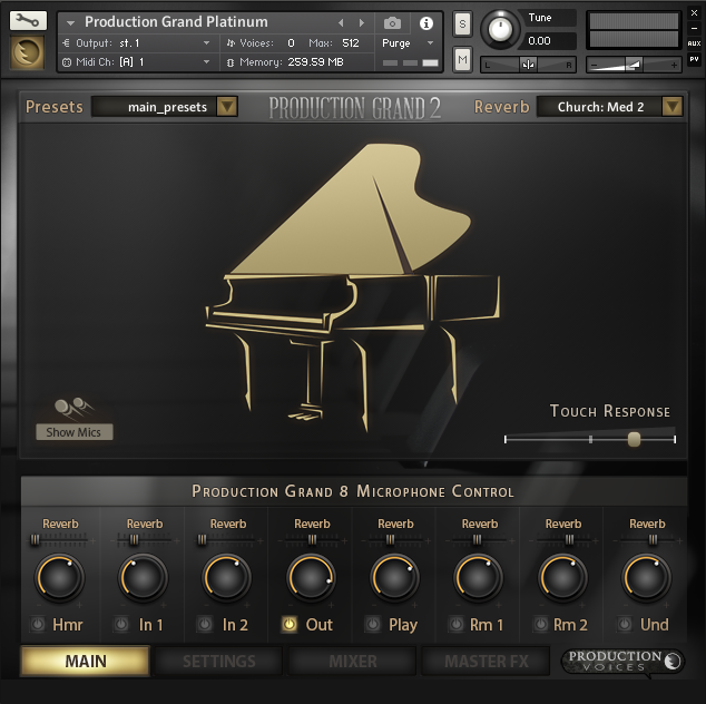 制作人钢琴白金版 Production Voices Production Grand 2 v1.0.8 KONTAKT-YU158-音频制作系统办公资源