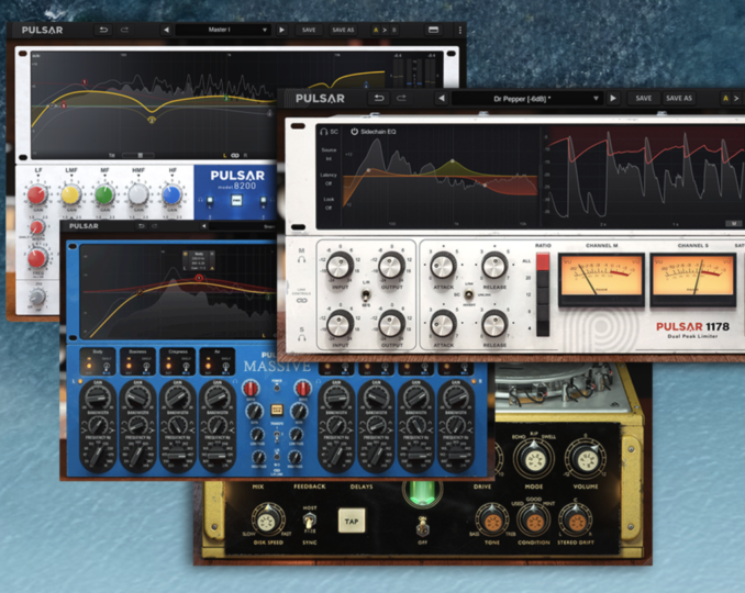 模拟插件合集 Pulsar Audio Bundle WIN免安装版-YU158-音频制作系统办公资源