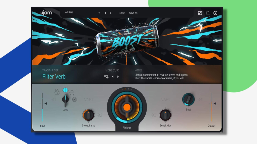 声音能量增强效果器 UJAM Finisher BOOST v1.2.2 MAC-YU158-音频制作系统办公资源