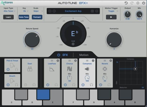 第十代强大的人声效果器插件 Antares Auto-Tune EFX+ v10.0 CE-V.R-YU158-音频制作系统办公资源