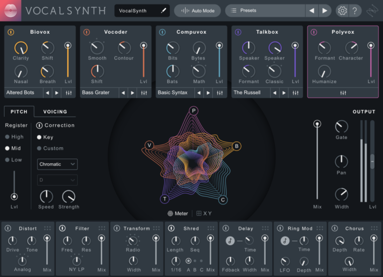 奇怪的人声处理插件 iZotope VocalSynth 2 v2.6.1 WIN-YU158-音频制作系统办公资源