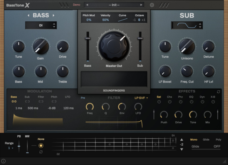 超低音合成器 SoundFingers BassTone X v1.0.0 WIN-YU158-音频制作系统办公资源