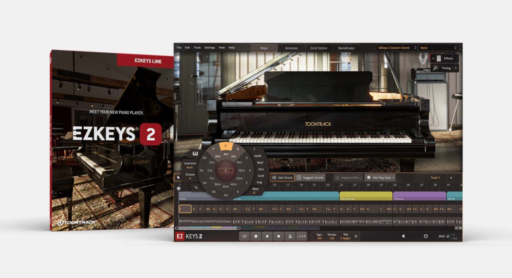 自动钢琴升级 Toontrack EZkeys v2.0.2 WIN&MAC-YU158-音频制作系统办公资源
