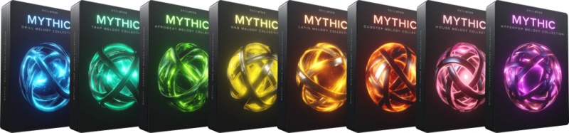 神话采样包 Cymatics Mythic Melody Collection Wav Midi-YU158-音频制作系统办公资源