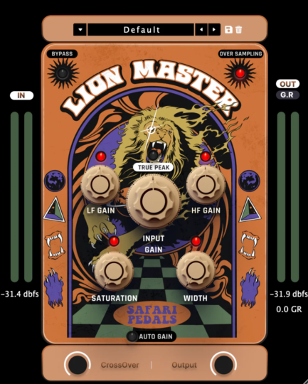 雄狮限制器插件 Safari Pedals Lion Master v1.5.72 WIN/MAC-YU158-音频制作系统办公资源