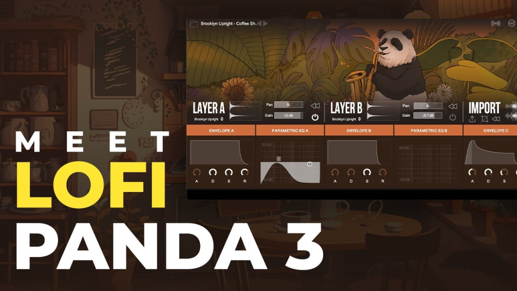 熊猫低保真嘻哈音源 Clark Audio Lofi Panda 3 v3.2.0 Regged WIN/MAC（含Samples完整声音库）-YU158-音频制作系统办公资源