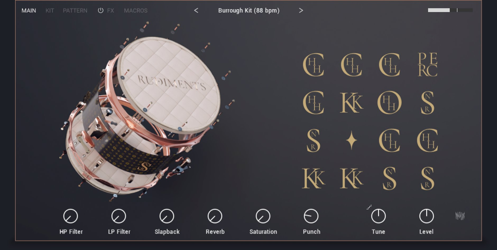 Play Series之现代Hip hop鼓组 Native Instruments Play Series Rudiments KONTAKT-YU158-音频制作系统办公资源