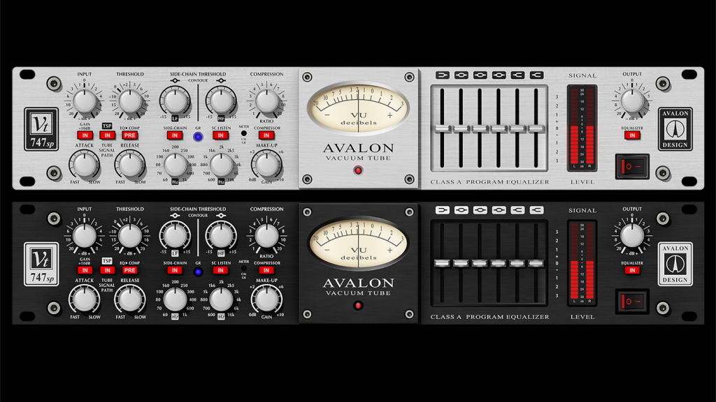最强硬件模拟艾威龙747总线效果器 Kazrog Avalon VT-747SP v1.0.1 WIN/MAC（2023.08.25更新1.0.1版）-YU158-音频制作系统办公资源