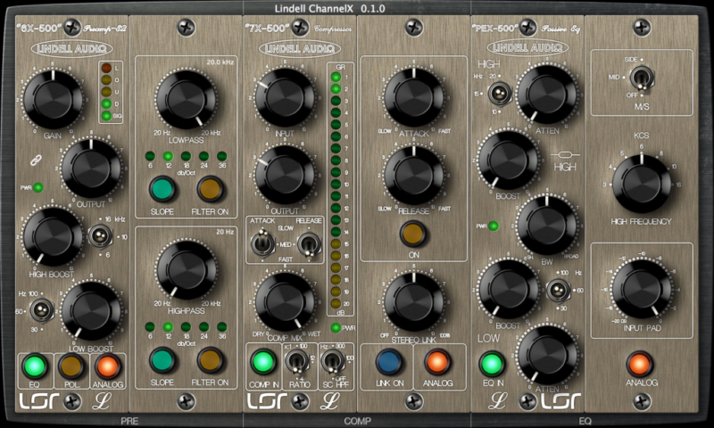 插件联盟系列500模块模拟效果器 Plugin Alliance Lindell Audio ChannelX v1.2.2 MAC(2024.01.11新增安装包,附安装教程)-YU158-音频制作系统办公资源