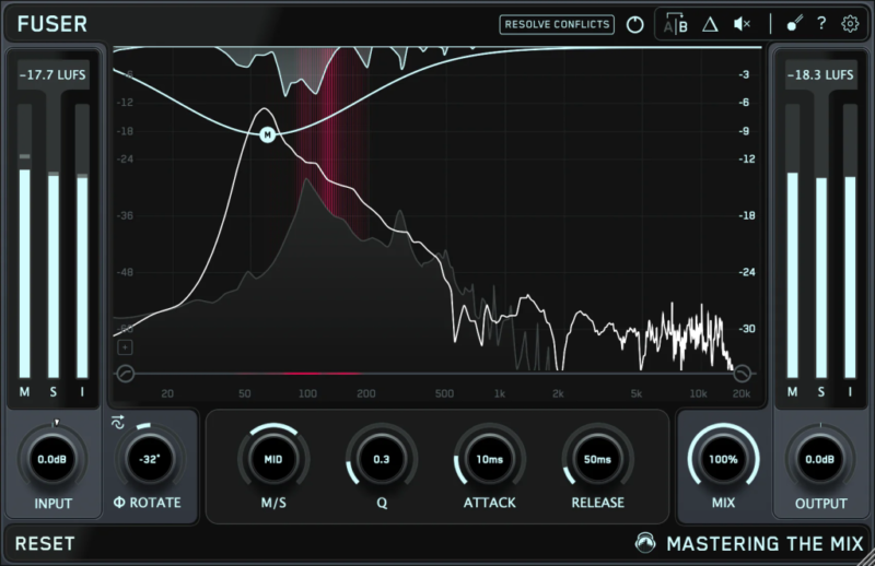 智能母带效果器 Mastering The Mix FUSER v1.0.0 WIN-YU158-音频制作系统办公资源
